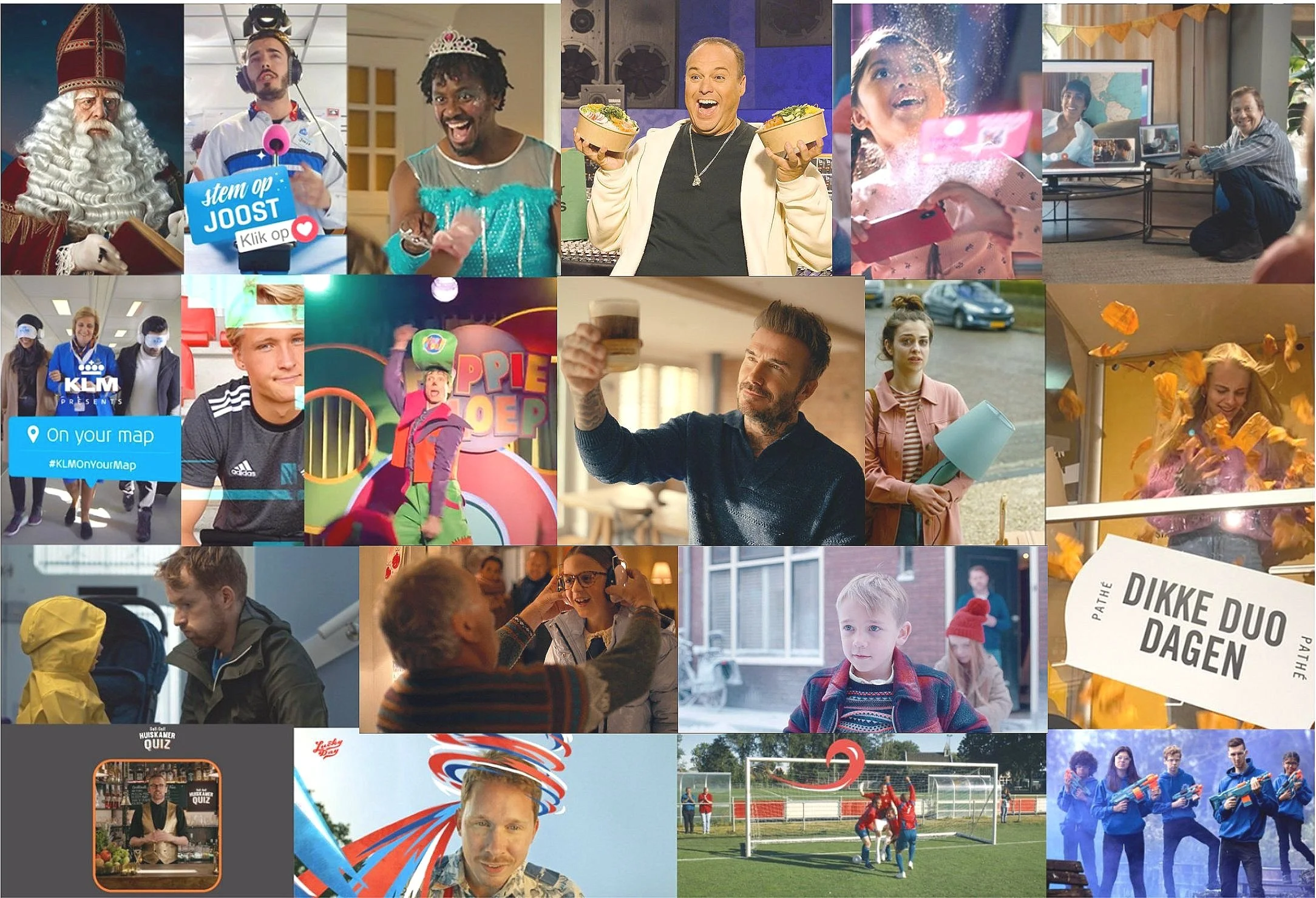 The Store that Delivers Smiles campaign still