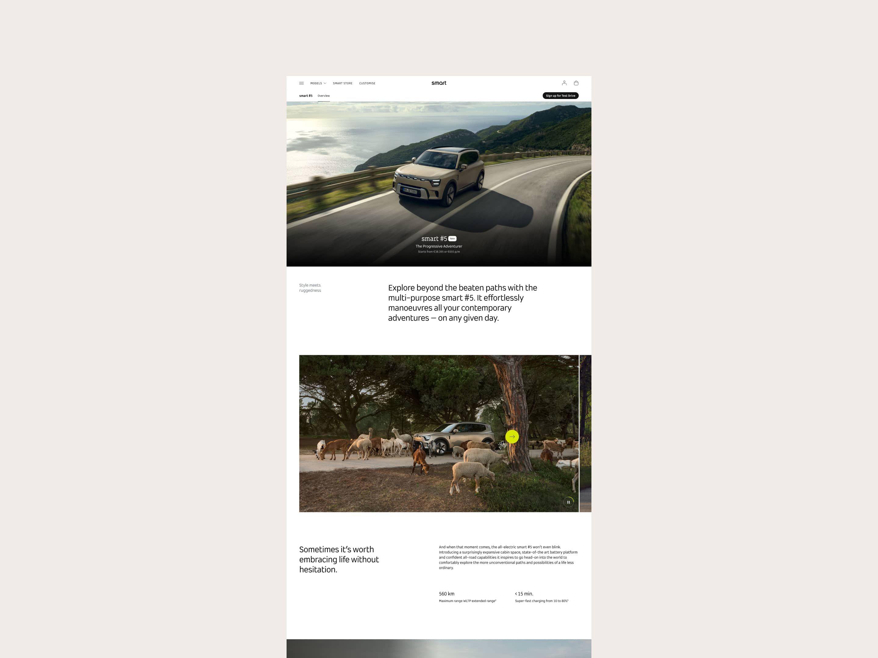 Modernising the Experience