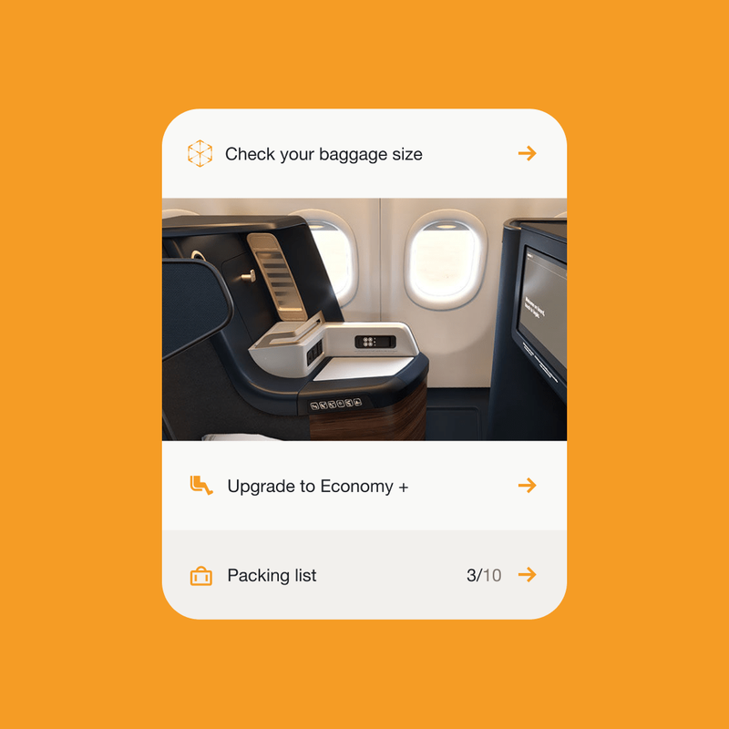 The Future of Flying, Smart Travel Interface