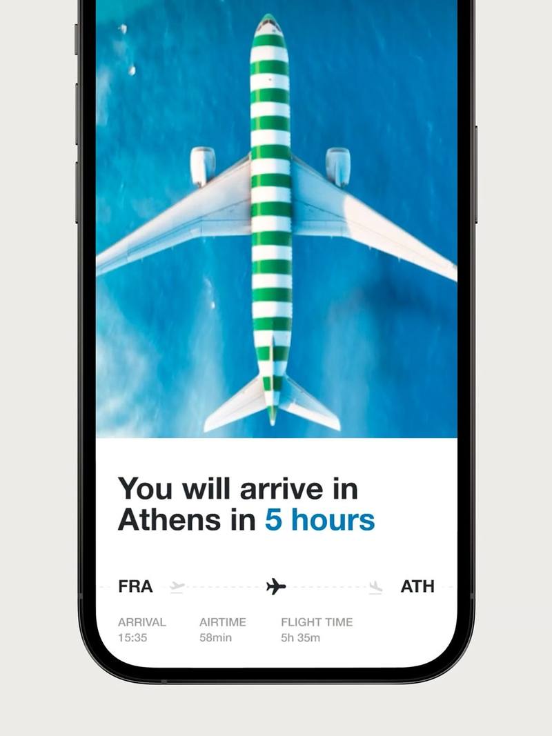 The Future of Flying, Flight Experience Visualization