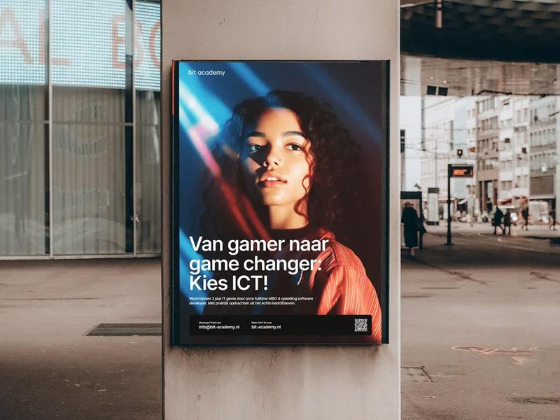 Bit Academy, Recruitment Poster 2