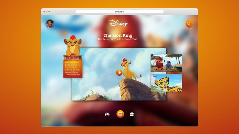 Disney Website, Digitale Vision