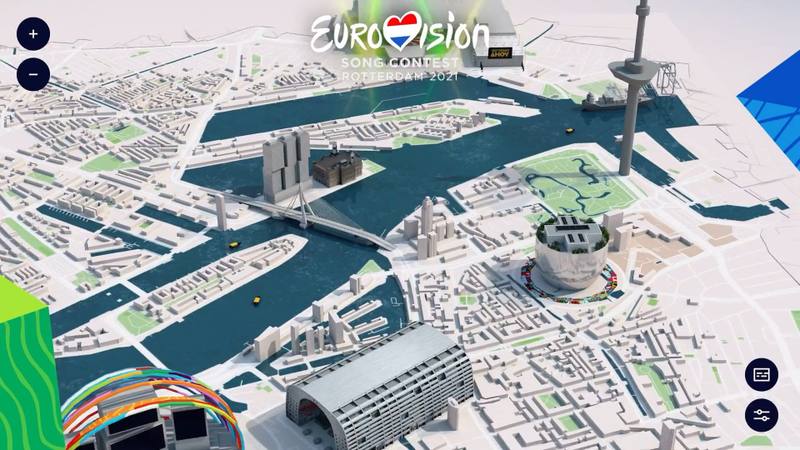 Eurovision Rotterdam, The City Reimagined