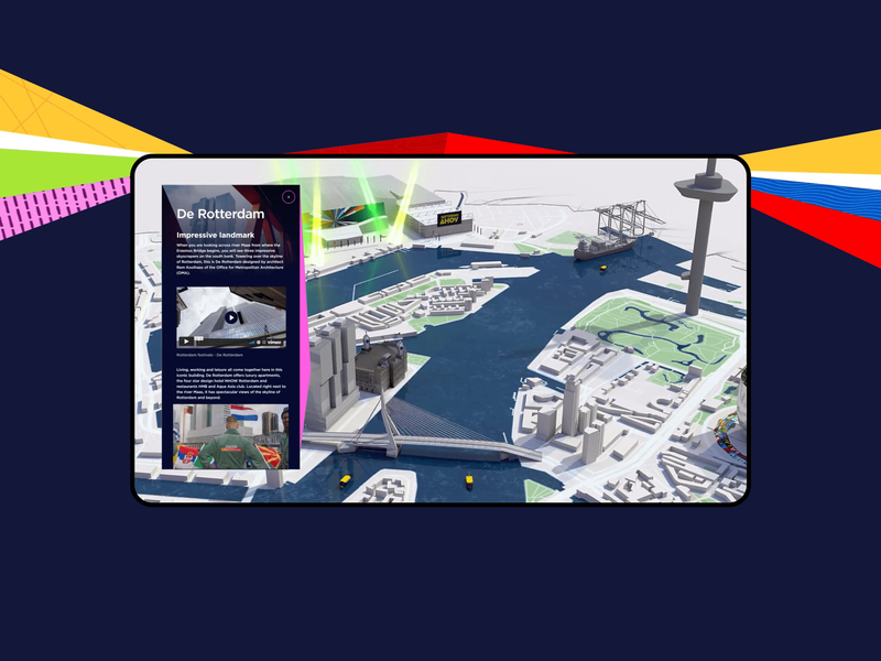 Eurovision Rotterdam, Landmark Stories