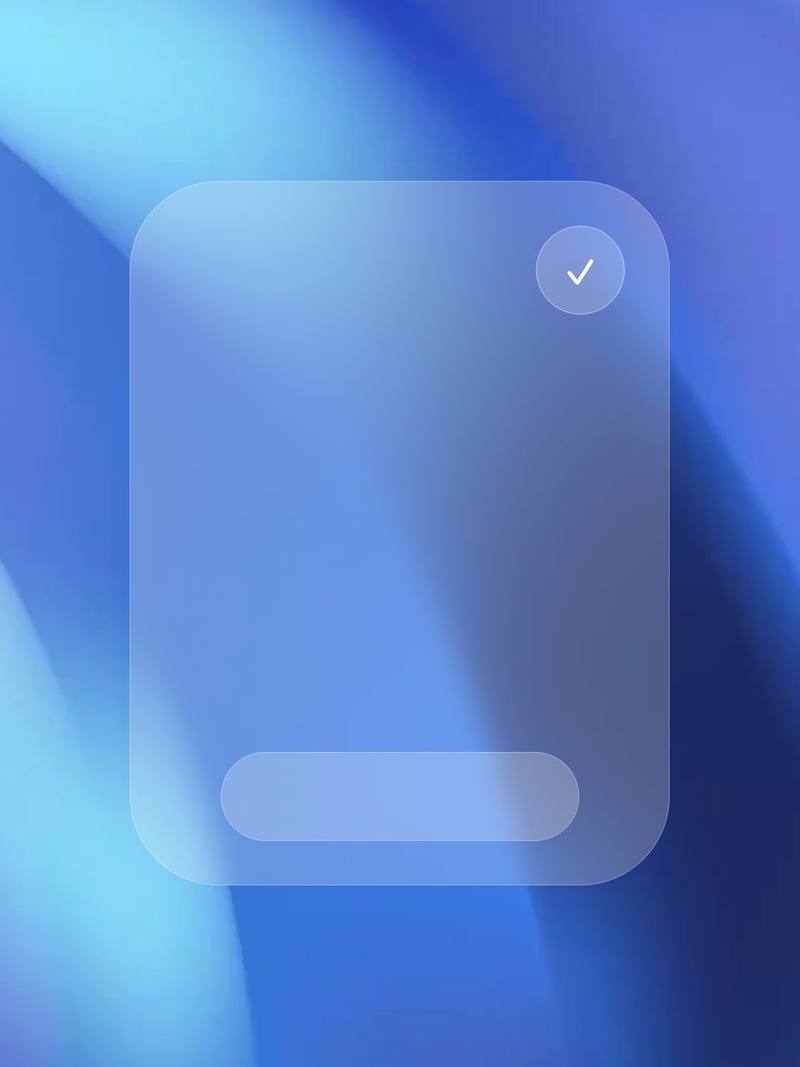 Glasscourt OS, Glassmorphic Interface