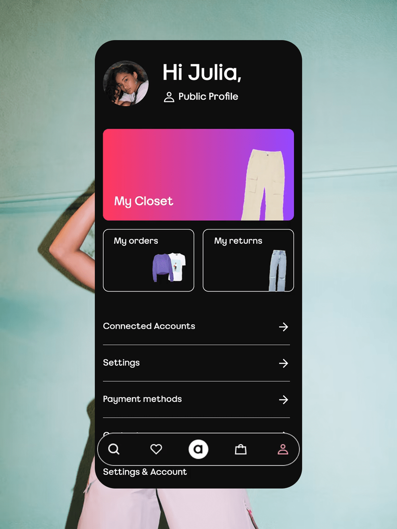 Pop Commerce, Digital Wardrobe